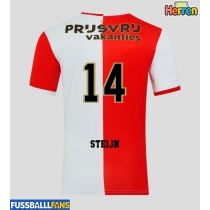 Feyenoord Sem Steijn #14 Heimtrikot 2025-26 Kurzarm